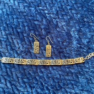 Brighton bracelet and earring set